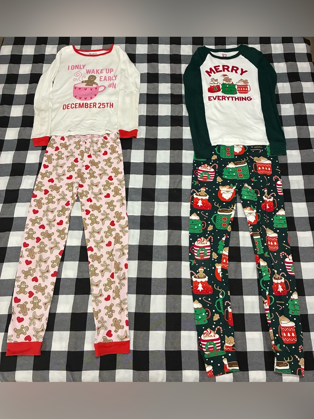 The Children’s Place Girls Christmas Pajama Bundle